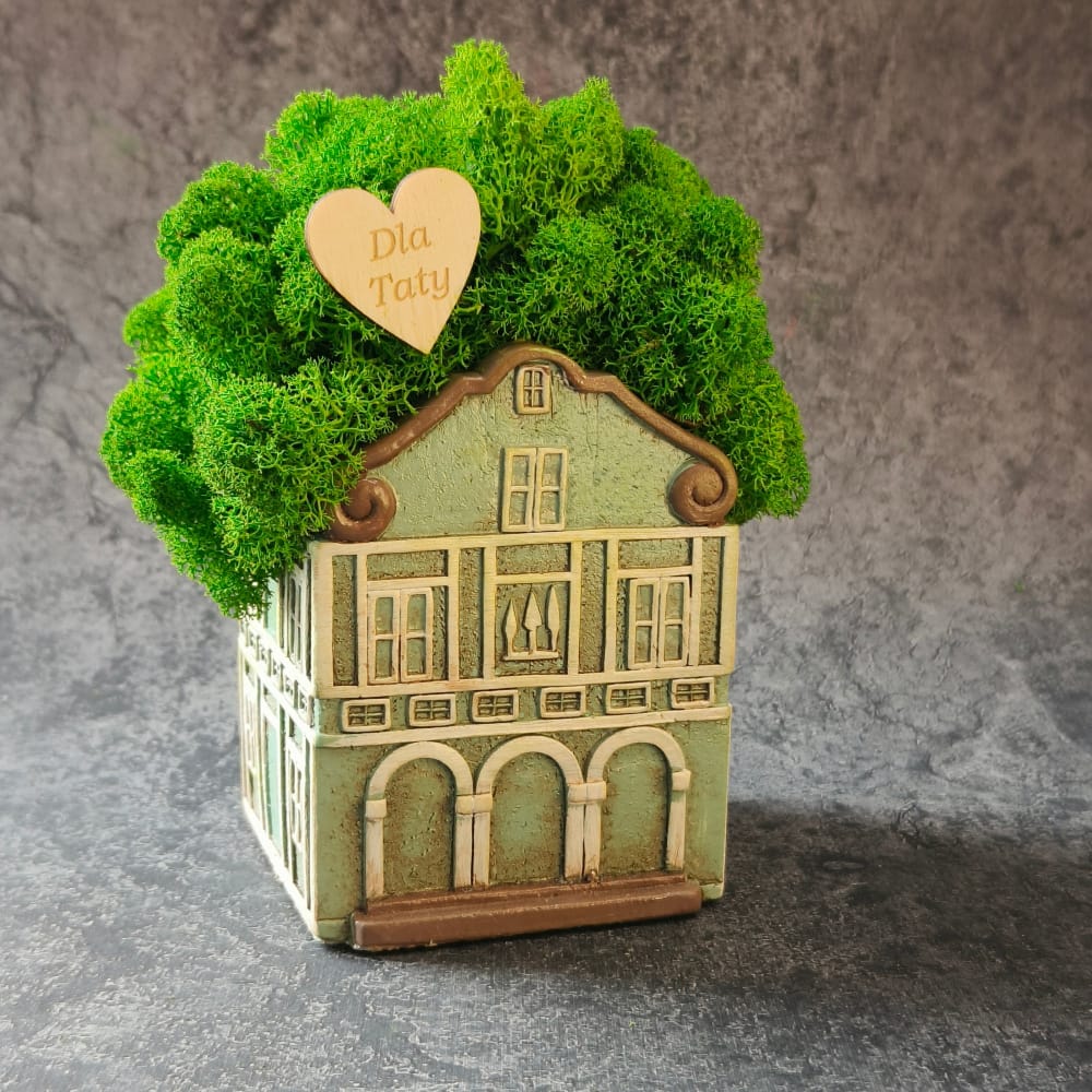 Domek z mchem - prezent dla Taty - obrazek 2