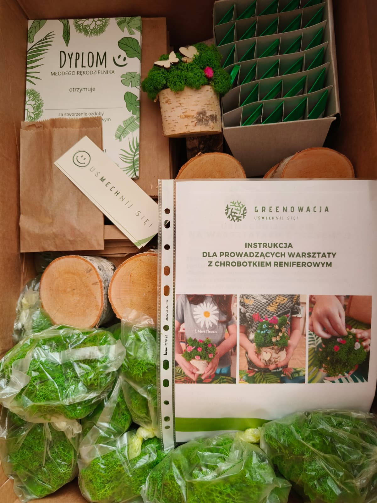 Zestaw warsztatowy PIEŃKI Z MCHEM – dla szkół i przedszkoli - obrazek 11