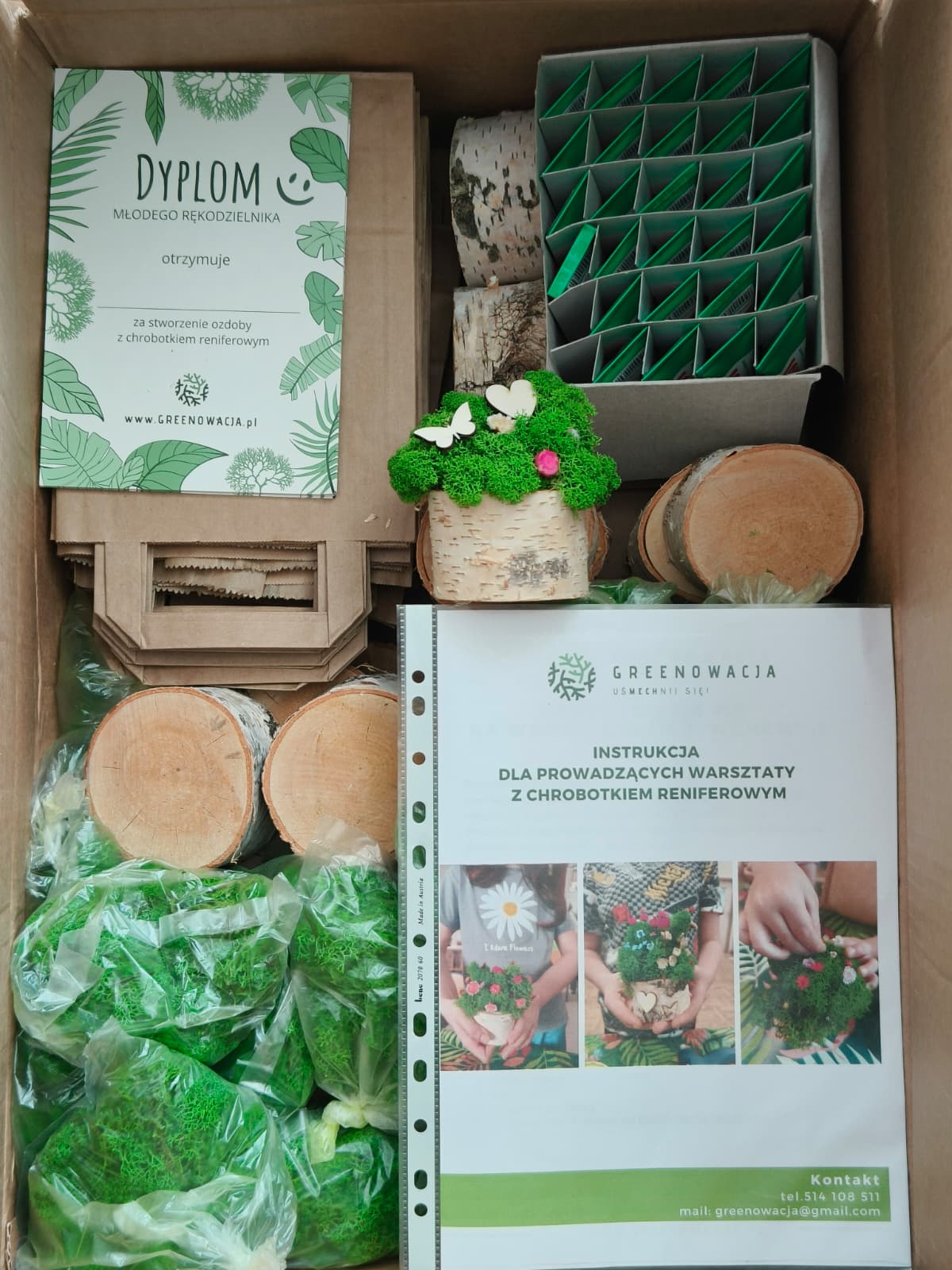 Zestaw warsztatowy PIEŃKI Z MCHEM – dla szkół i przedszkoli - obrazek 10